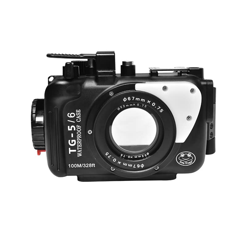 水中カメラ+付属品 Amazon | Seafrogs 水中カメラハウジング オリンパス TG-6用